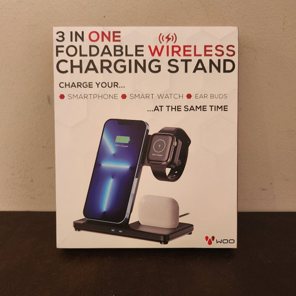 WOO - 3 IN ONE CHARGING  STAND